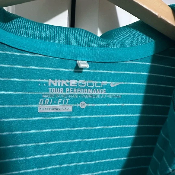 Nike golf tank top blue with white stripes size medium - Picture 3 of 4